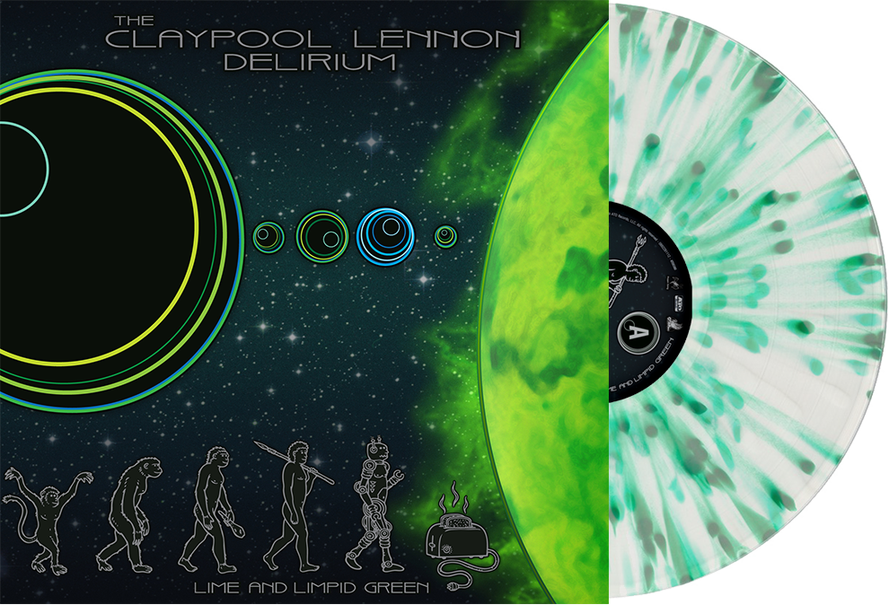 The Claypool Lennon Delirium - And Limpid Green" 10" EP Out Now! -