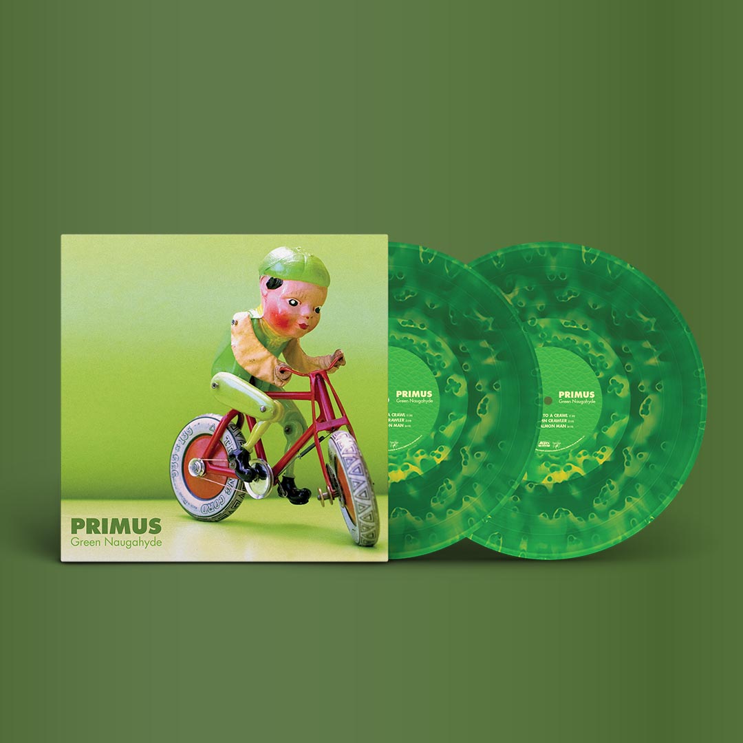 【国内発送】 マニア向け 2LP primus green naugahyde 10th anniversary deluxe edition
